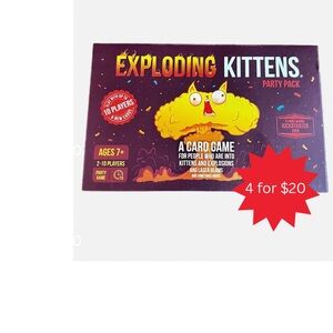CARD GAME EXPLODING KITTENS PARTY PACK
